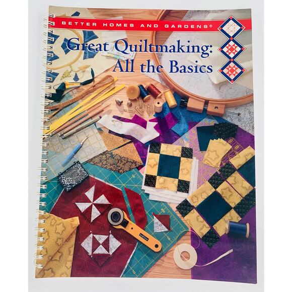Quilt Book For Beginners Great Quiltmaking All the Basics Better Homes & Gardens - Picture 8 of 8